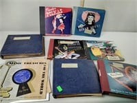 Classical music records including Victor and