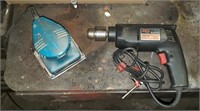 Sander & 1/2" Drill