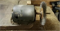 Bench Grinder w/ Wire Wheel