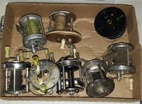Assortment of Old Fishing Reels