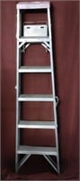 Davidson 6' Type lll Aluminum Ladder, Level 3ft