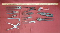 Box Of Pliers, Cutters, Grippers