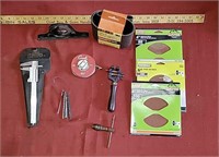 Sand Paper & Measure Tools