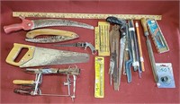 Box Of Saws & Tools
