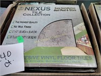 Nexus peel self adhesive vinyl floor tiles 240