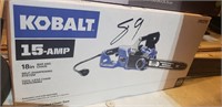 Kobalt 15 amp corded chainsaw