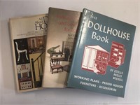 Vintage Dollhouse Book Lot of 3