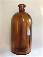 Large Antique Apothecary Bottle&Stopper