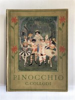 1920 Gift Edition Pinocchio Book&14 Color Plates