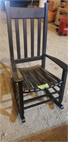 large rocking chair, small crack in leg, see pics