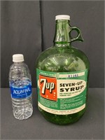 Vintage 1 Gallon 7UP Fountain Syrup Bottle