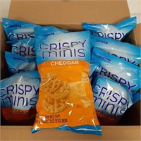 12 PCS OF 100G QUAKER CRISPY MINIS CHEDDAR BROWN