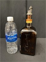 Vintage E. Cointreau Amber Square Liqour Bottle
