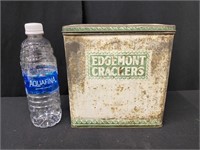 Early Edgemont Cracker Advertising Tin Box
