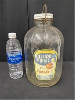 Million Smiles Brand Apple Cider VInegar Jar