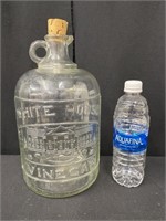 Early Embossed White House Vinegar 1 Gallon Jar