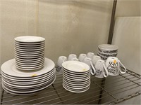 Cups and plates