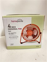 (8x Bid) Homepointe 4" Personal Fan