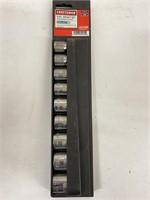 (2x Bid) Craftsman 9PC 1/2" Drive Socket Set