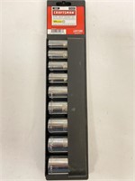 (2x Bid) Craftsman 9PC 3/8" Deep Socket Set