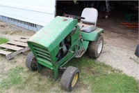 Homelite Lawn Mower & (2) Spare Tires for Parts