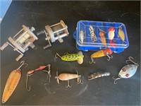 Vintage Fishing reels & Lures