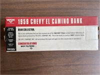1959 Chevy El Camino Bank (trailer not included)