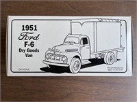 1951 Ford F-6 Dry Goods Van 1/34 Scale NIB