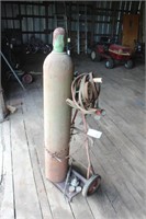 Torch Cart w/ Tank & Hose-No Papers