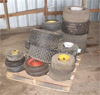 Assorted Mower Tires & Rims