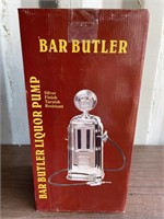 Bar Butler Liquid Pump Silver Finish NIB