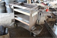 Rolling Work Cart, Approx 54"x19"x41"