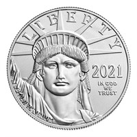 2021 US Mint $100 American Platinum Eagle