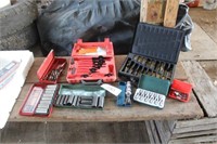 Assorted Socket Sets, Snap Ring Pliers & Drill Bit