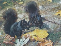 Carl Brenders signed print, "Northern Cousins"