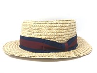 New Straw Fedora Size Large w/ UPF 50 +,