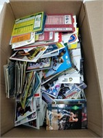 mixed lot of sports cards
