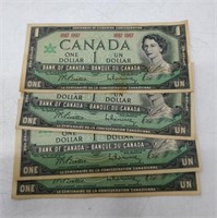 4 canadian $1 bill