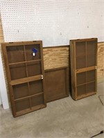 3 Table Top Display Cases