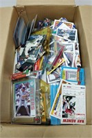 mixed lot of sports cards