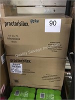 (4) PROCTOR SILEX MICROWAVES