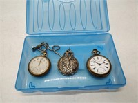 3 pocket watches