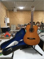 Unknown Make Acoustic Parts Guitar and Case