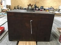18x12x12 Wood Box with Working Key