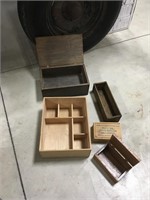 Small Wood Boxes