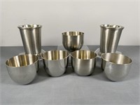 Pewter Julep Cups & Jefferson Cups