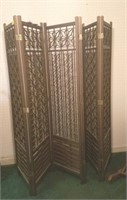 VINTAGE 6 PANEL ROOM DIVIDER