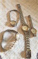 GROUP OF LADY’S WATCHES, WITNAUER, WALTHAM,