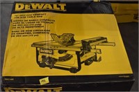 DEWALT 10" COMPACT TABLE SAW - NEW IN BOX CASE