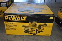 DEWALT 10" COMPACT TABLE SAW - NEW IN BOX CASE